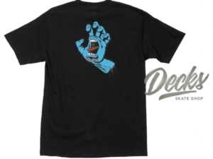 Camiseta Santa Cruz Screaming Hand Negra XL